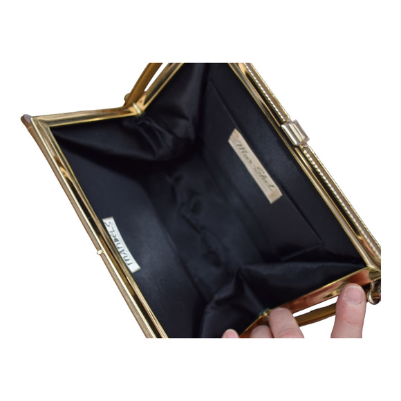 Mar-Shel Vintage Gold 1960's era handbag - Picture 4 of 8